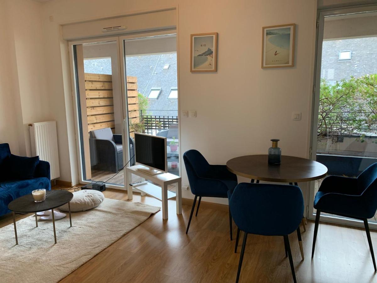 Appartement Centre Ville Avec Terrasse Et Parking Securise Rennes Ngoại thất bức ảnh