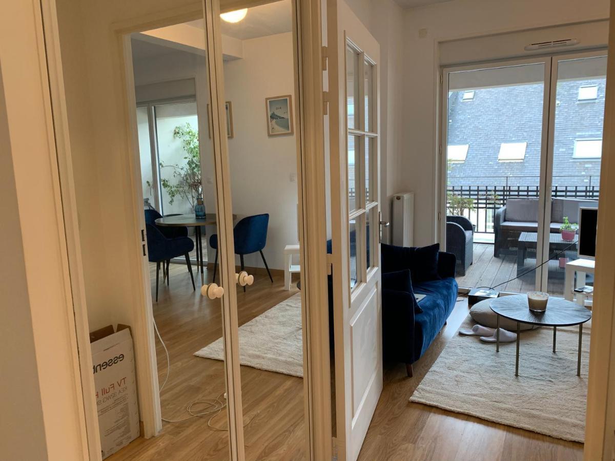Appartement Centre Ville Avec Terrasse Et Parking Securise Rennes Ngoại thất bức ảnh
